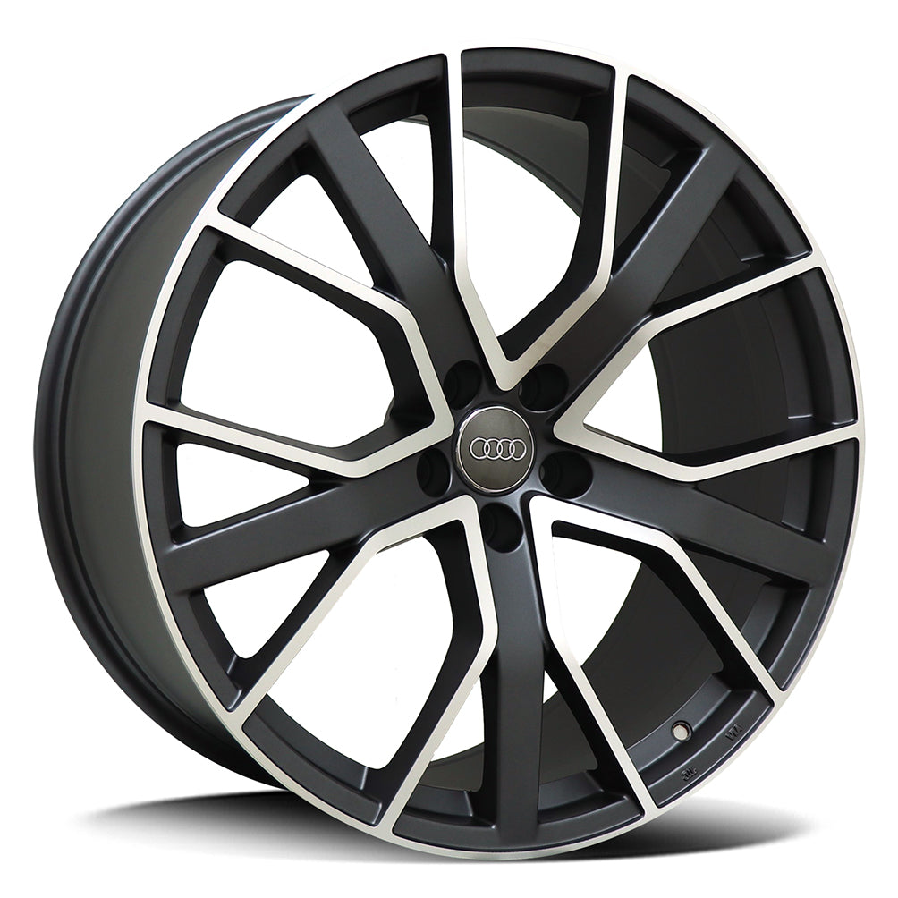 Replica Audi 1332 Matte Anthracite Polished Lip