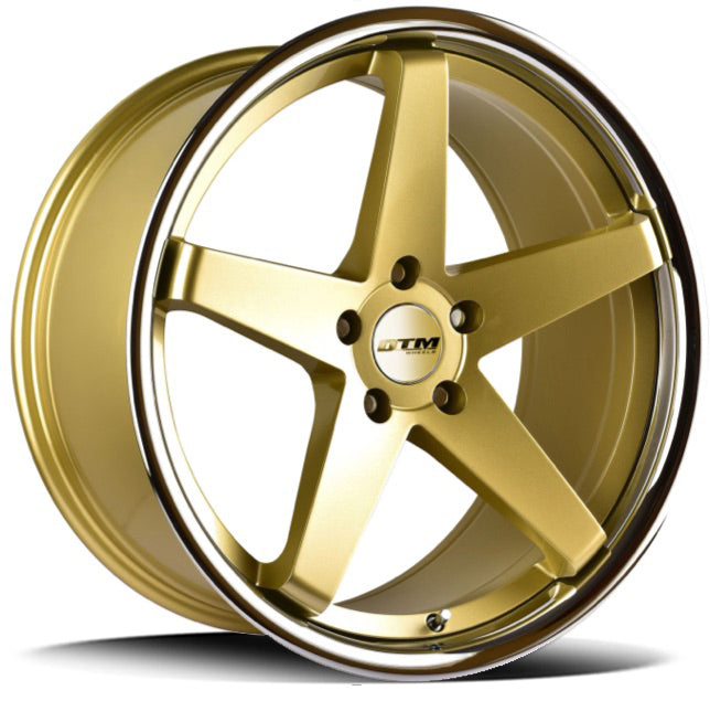 DTM Chase Gold With Stainless Lip