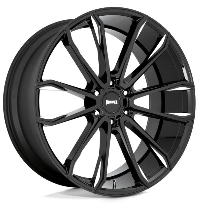 Dub S252 Glossy Black Milled