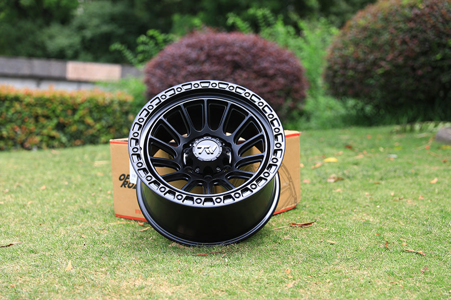 TW Rotor 17x9 6/139.7 0p Matte Black