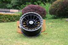 Load image into Gallery viewer, TW Rotor 17x9 6/139.7 0p Matte Black