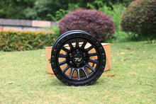 Load image into Gallery viewer, TW Rotor 17x9 6/139.7 0p Matte Black