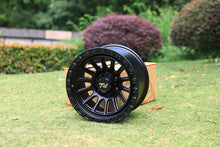 Load image into Gallery viewer, TW Rotor 17x9 6/139.7 0p Matte Black