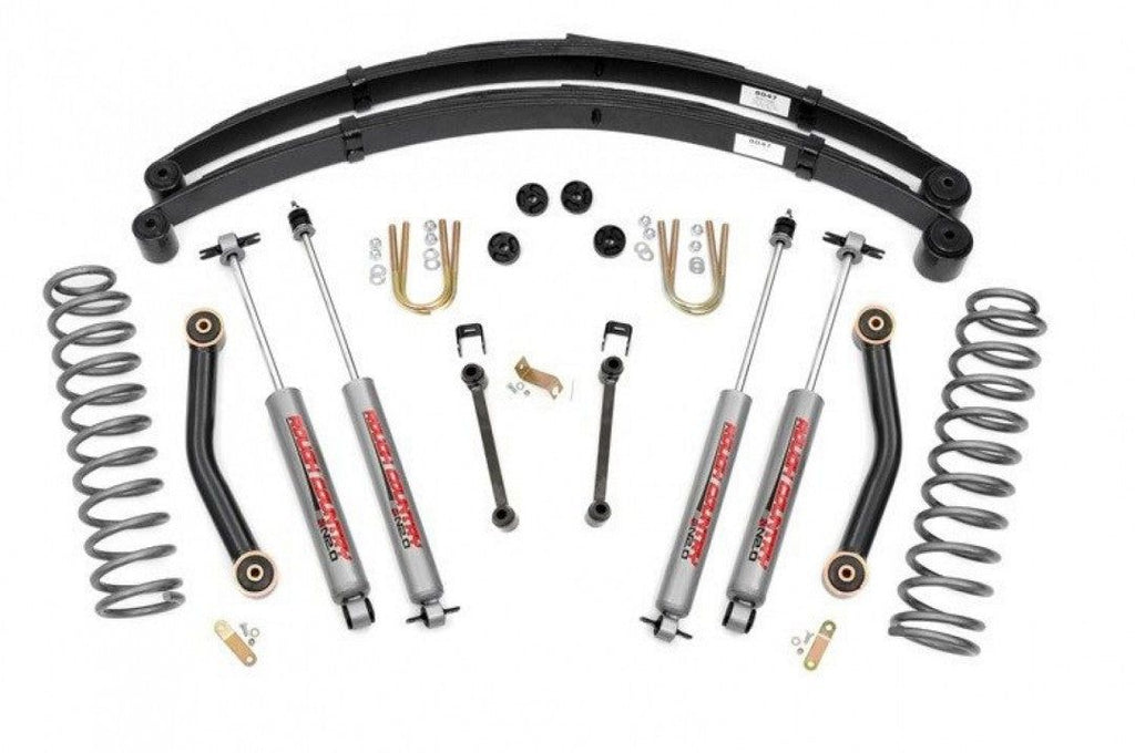 4.5 Inch Lift Kit RR springs Jeep Cherokee XJ 2WD/4WD (84-01)