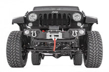 Load image into Gallery viewer, Hybrid Stubby Winch Bumper with fog mounts 07-17 JK Wrangler