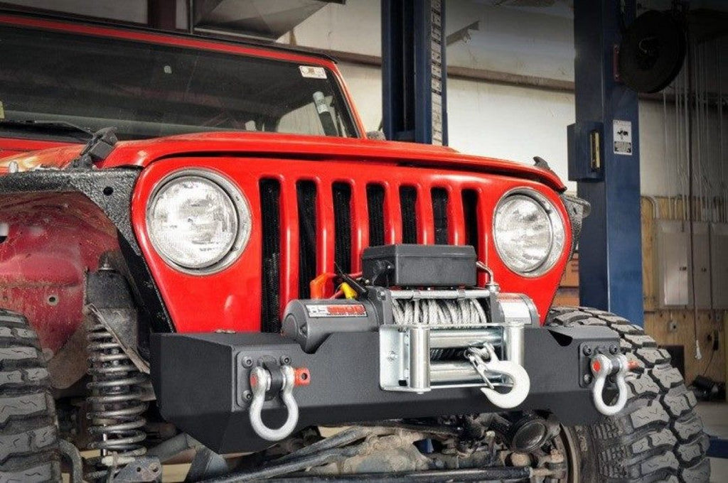 Front Stubby Winch Bumper Jeep Wrangler TJ (97-06)/Wrangler Unlimited (04-06)