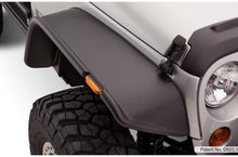 Load image into Gallery viewer, 2007–2018 Jeep Wrangler JK Flat Style Fender Flares – Matte Black