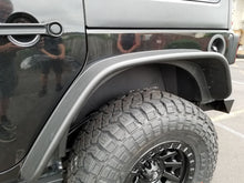 Load image into Gallery viewer, 2007–2018 Jeep Wrangler JK Flat Style Fender Flares – Matte Black