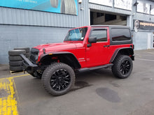 Load image into Gallery viewer, 2007–2018 Jeep Wrangler JK Flat Style Fender Flares – Matte Black