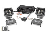 2 Inch Cube Black Series LED Light Pods Spot Amber DRL