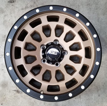 Load image into Gallery viewer, Rough Country 87 Series Wheel Simulated Beadlock Bronze/Black