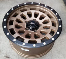 Load image into Gallery viewer, Rough Country 87 Series Wheel Simulated Beadlock Bronze/Black