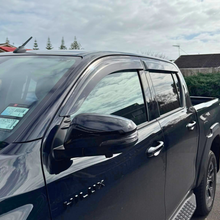 Load image into Gallery viewer, Monsoon/Door Visors Dark Tint Toyota Hilux 2015–2021+
