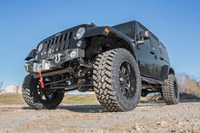 Load image into Gallery viewer, Hybrid Stubby Winch Bumper with fog mounts 07-17 JK Wrangler
