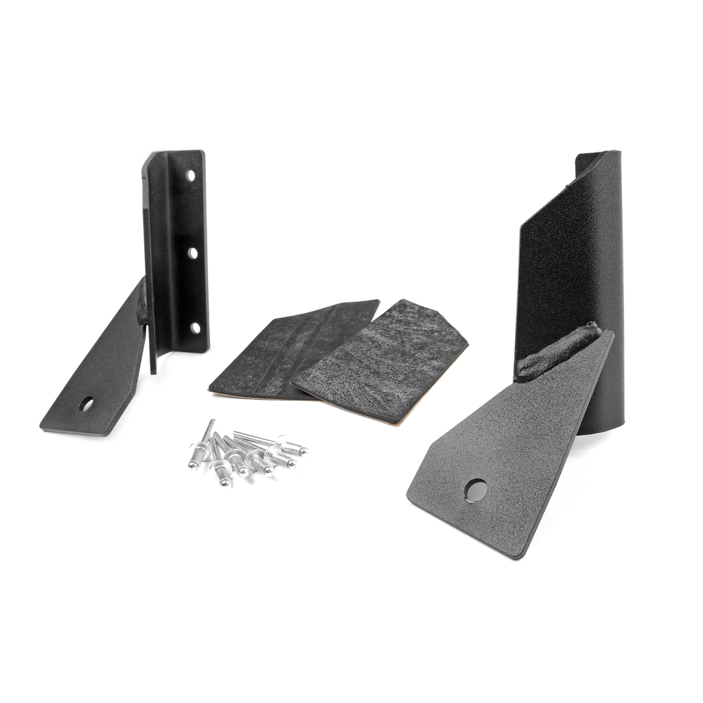 LED Light Mount Lower A-Pillar Pod Pair Jeep Cherokee XJ 2WD/4WD (84-01)