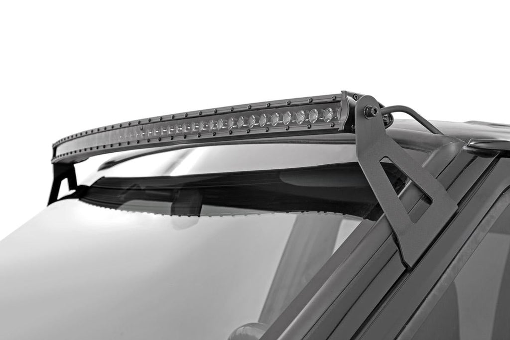 50 Inch Black Series LED Light Bar Curved Single Row