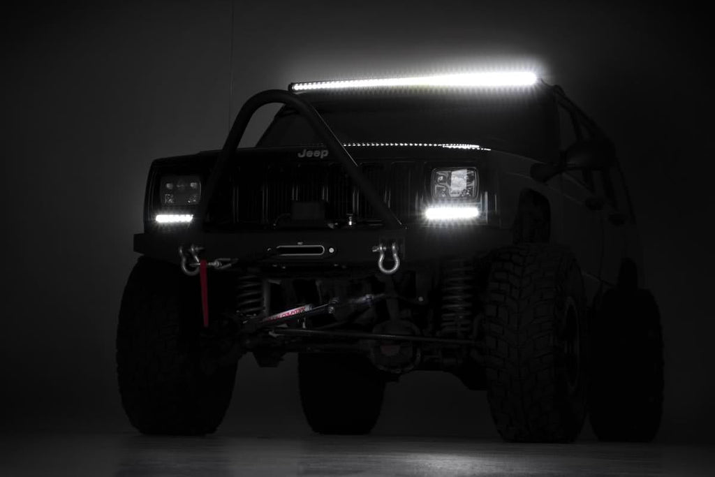 50 Inch Black Series LED Light Bar Curved Single Row
