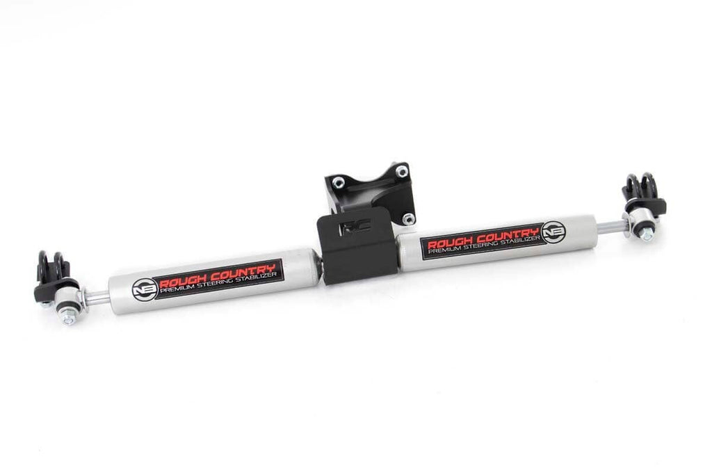 N3 Steering Stabilizer Dual 2-8 Inch Lift Jeep Wrangler JK/Wrangler Unlimited (07-18)