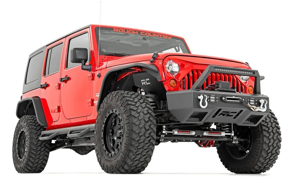 N3 Steering Stabilizer Dual 2-8 Inch Lift Jeep Wrangler JK/Wrangler Unlimited (07-18)