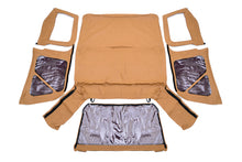 Load image into Gallery viewer, Jeep Replacement Soft Top Spice 97-06 TJ Wrangler Half Steel Doors Rough Country