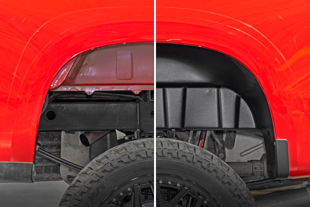 Chevrolet Rear Wheel Well Liners 19-20 Silverado 1500 Rough Country