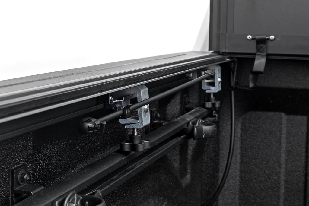 Rough Country Hard Tri-Fold Flip-Up Bed Cover Ram 1500 (19-26) / 1500 TRX (21-24)