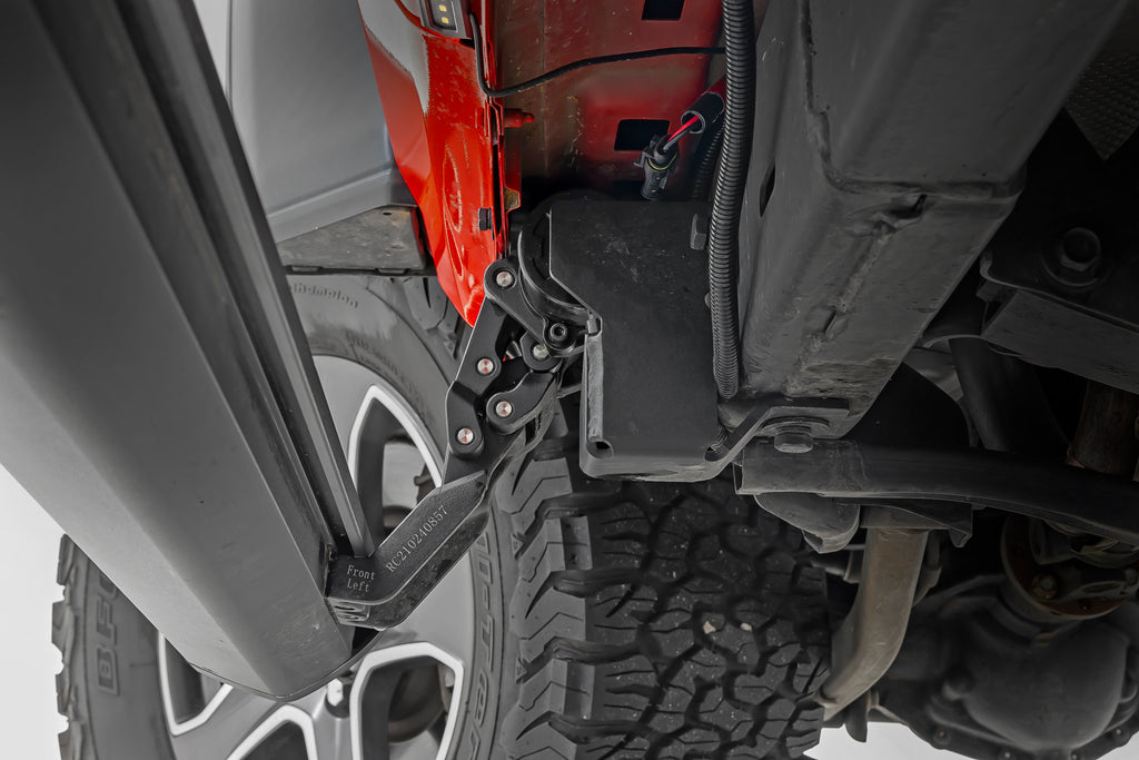 Power Running Boards Dual Electric Motor 4 Door Jeep Wrangler JL (2018-2026)