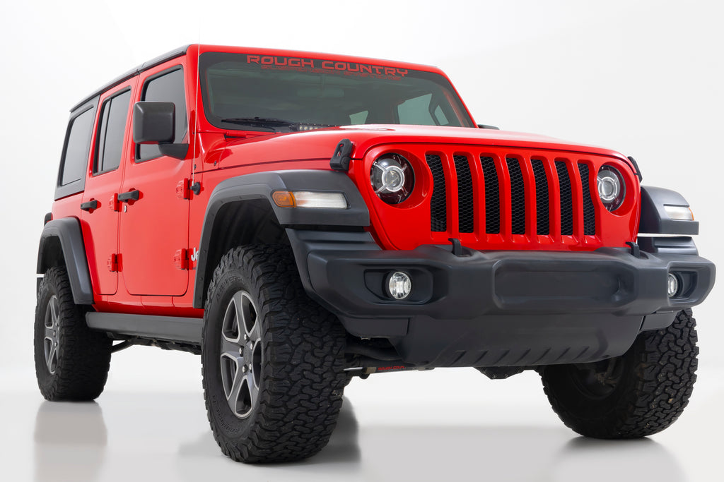 Power Running Boards Dual Electric Motor 4 Door Jeep Wrangler JL (2018-2026)
