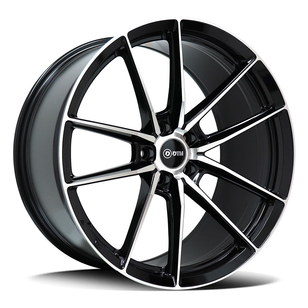 DTM Fangio Gloss Black Machined Face