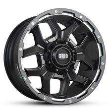 Load image into Gallery viewer, Grid Gd07 Matte Anthracite Milled