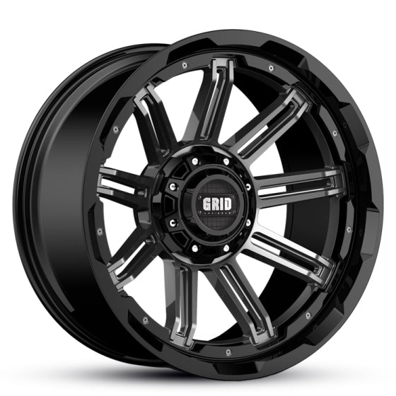 Grid Gd18 Gloss Graphite Black