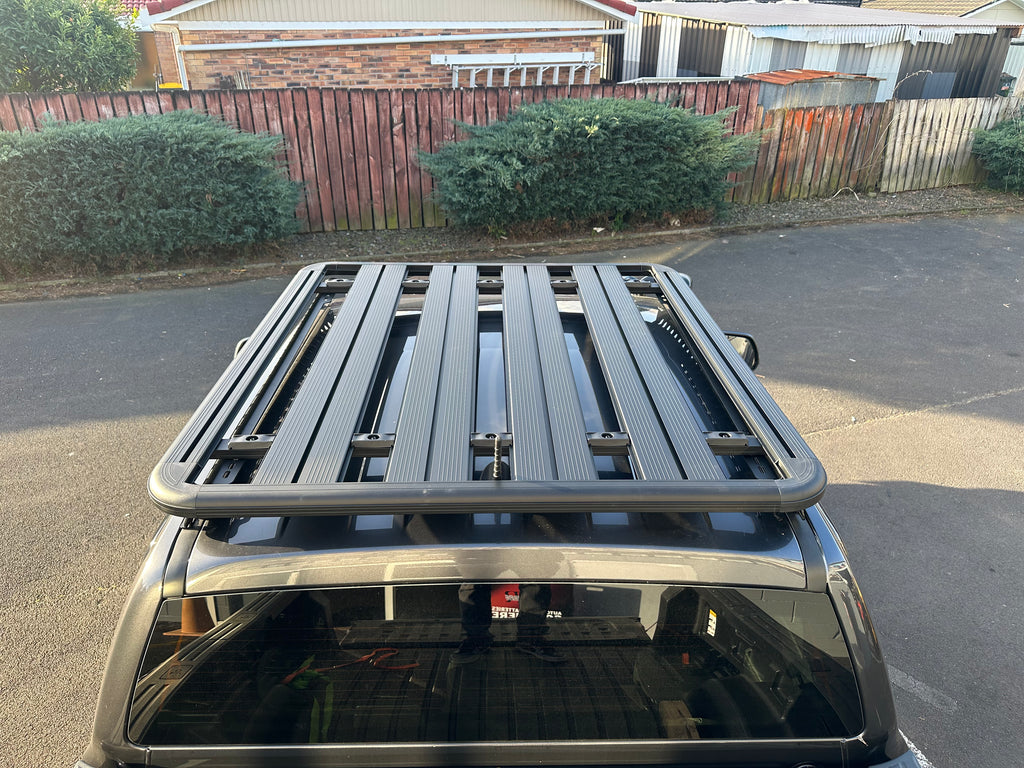 PX1/2/3 Ranger Aluminium Flat Roof Tray – Black Powdercoated