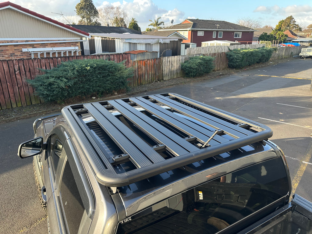 PX1/2/3 Ranger Aluminium Flat Roof Tray – Black Powdercoated