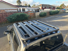 Load image into Gallery viewer, PX1/2/3 Ranger Aluminium Flat Roof Tray – Black Powdercoated
