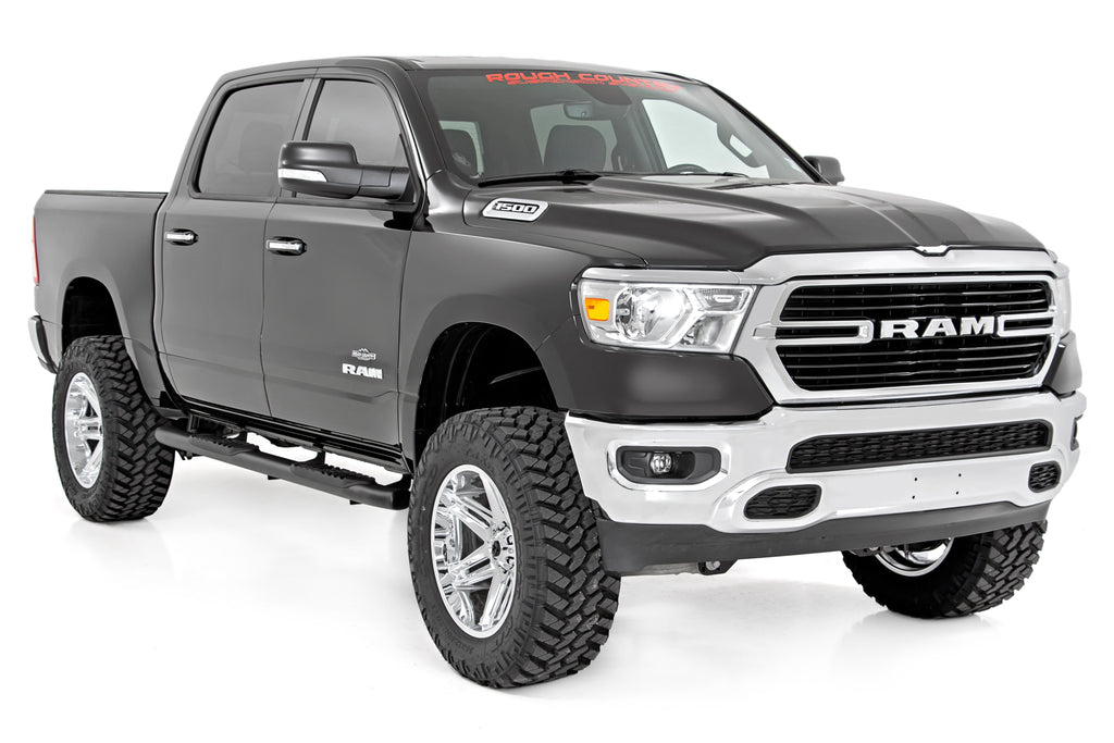 Oval Nerf Step Crew Cab Black Ram 1500 (19-26)/1500 TRX (21-24)