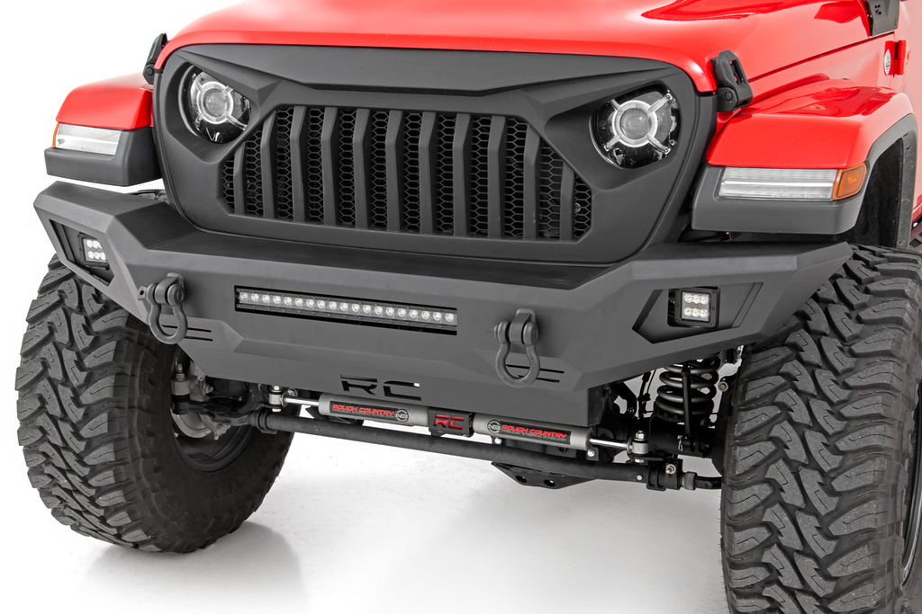 Front Bumper Skid Plate Jeep Gladiator JT/Wrangler JK & JL/Wrangler Unlimited 4WD