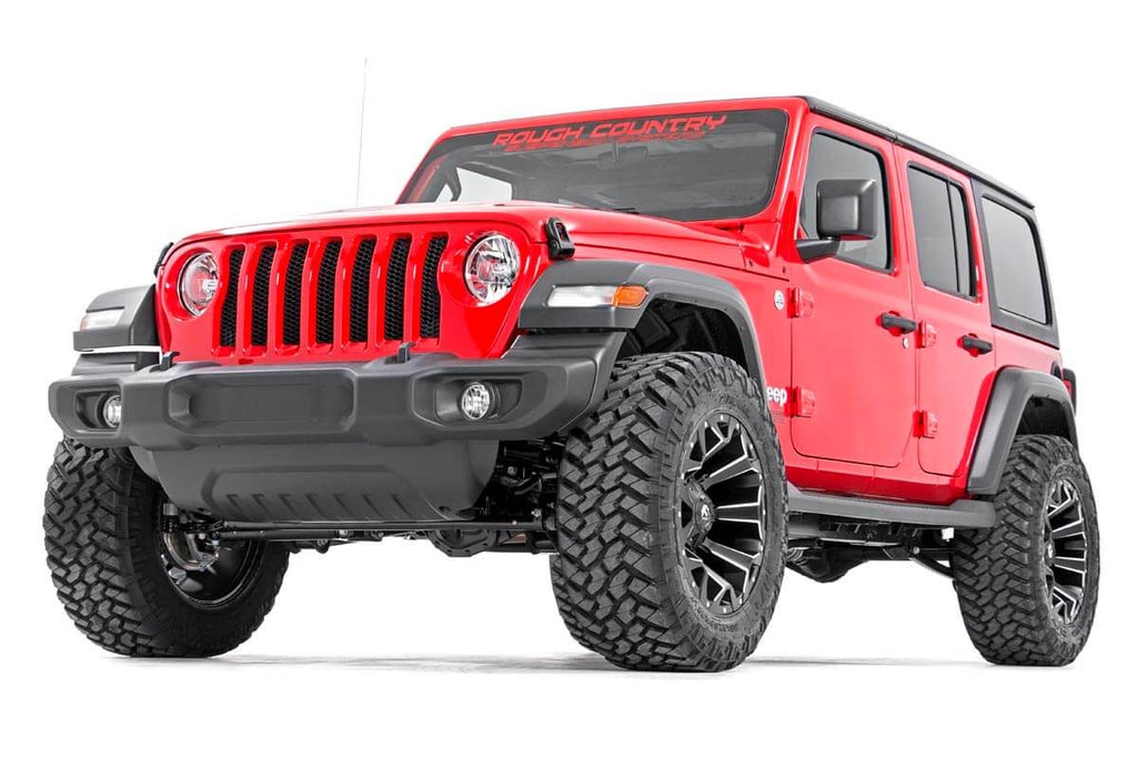 2.5 Inch Lift Kit 4-Door Jeep Wrangler Unlimited JL 4WD (18-23)