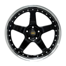Load image into Gallery viewer, SSW V5 – 20x9.5 5/114.3 +40P Black with Polished Lip