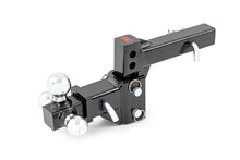Load image into Gallery viewer, Adjustable Trailer Hitch 6 Inch Drop Multi-Ball Mount Fits 2 Inch Receiver