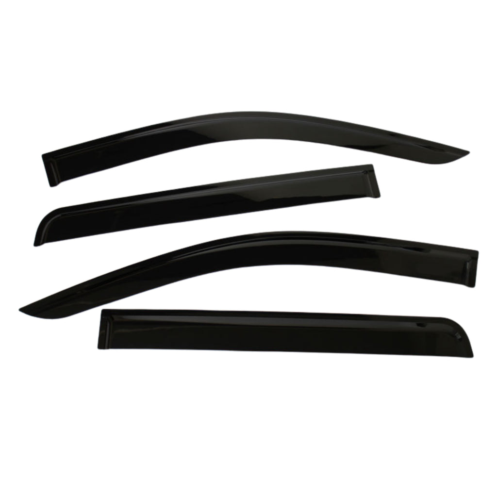 Monsoon/Door Visors Dark Tint Nissan Navara 2014+ / Mercedes X-Class