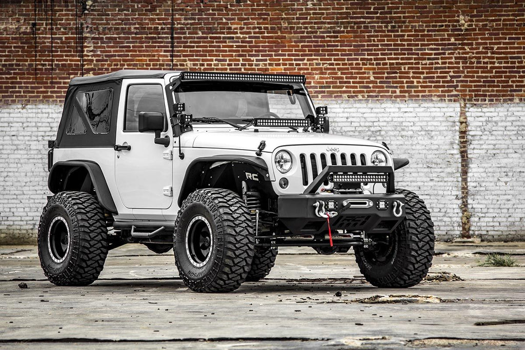 Rough Country Nerf Steps Jeep Wrangler JK 2 Door 4WD (2007–2011)