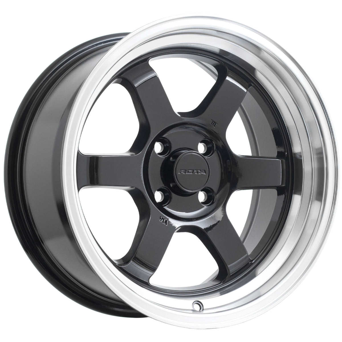 Rota Gridv Gloss Black Polished Lip | Magwarehouse NZ – Magwarehouse.com