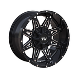 TW Spear 20x10 6/139.7 -12 Offset Gloss Black with Milling