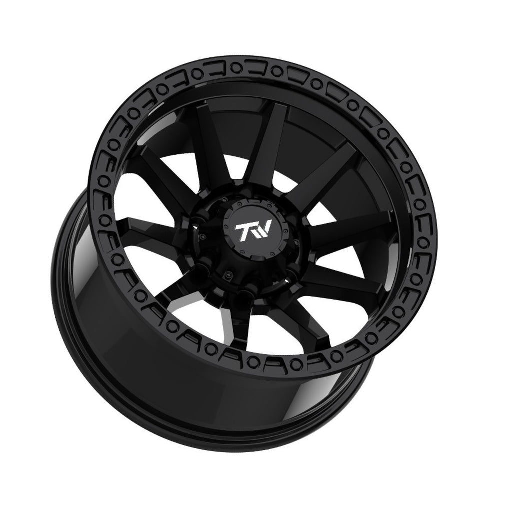 TW Straight T21 17x9 6/139.7 0 Matte Black
