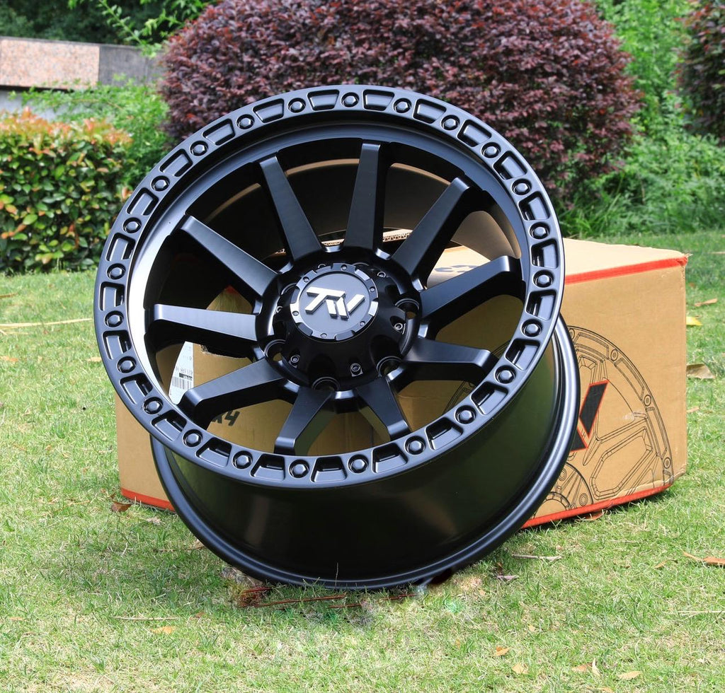 TW Straight T21 17x9 6/139.7 0 Matte Black