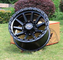 Load image into Gallery viewer, TW Straight T21 17x9 6/139.7 0 Matte Black