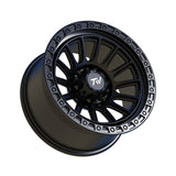 TW Rotor 17x9 6/139.7 0p Matte Black