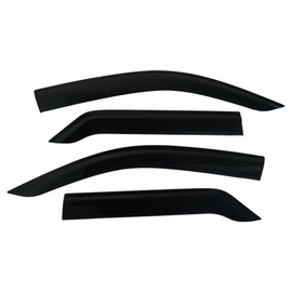 Monsoon/Door Visors Dark Tint Toyota Fortuner 2015+