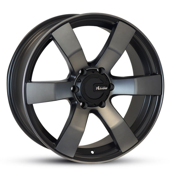 Advanti Racing Typhoon Satin Black Dark Tint