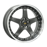 SSW V5 – 20x9.5 5/114.3 +40P Gunmetal with Polished Lip